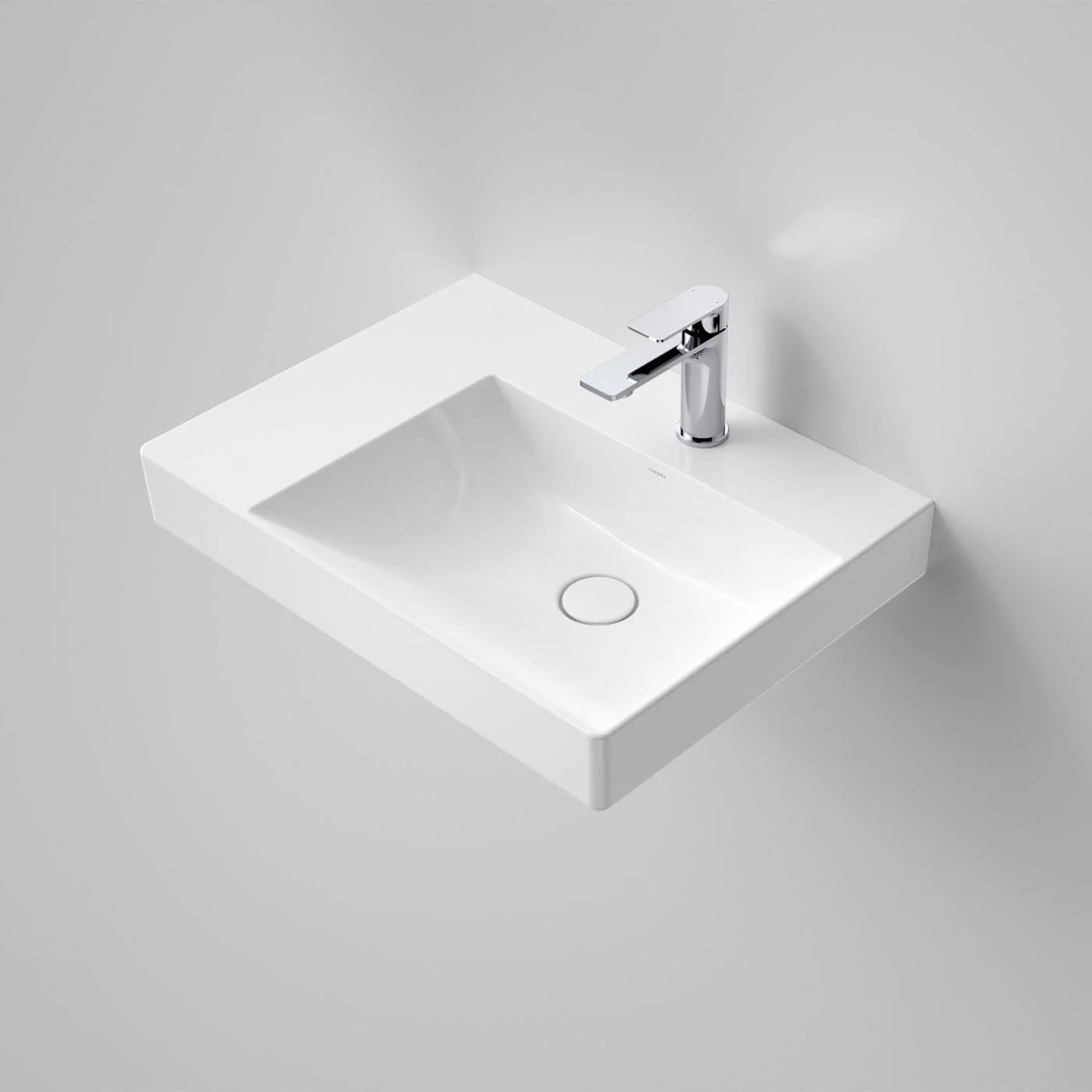 Urbane II Wall Hung Basin 600x440mm - Image 2