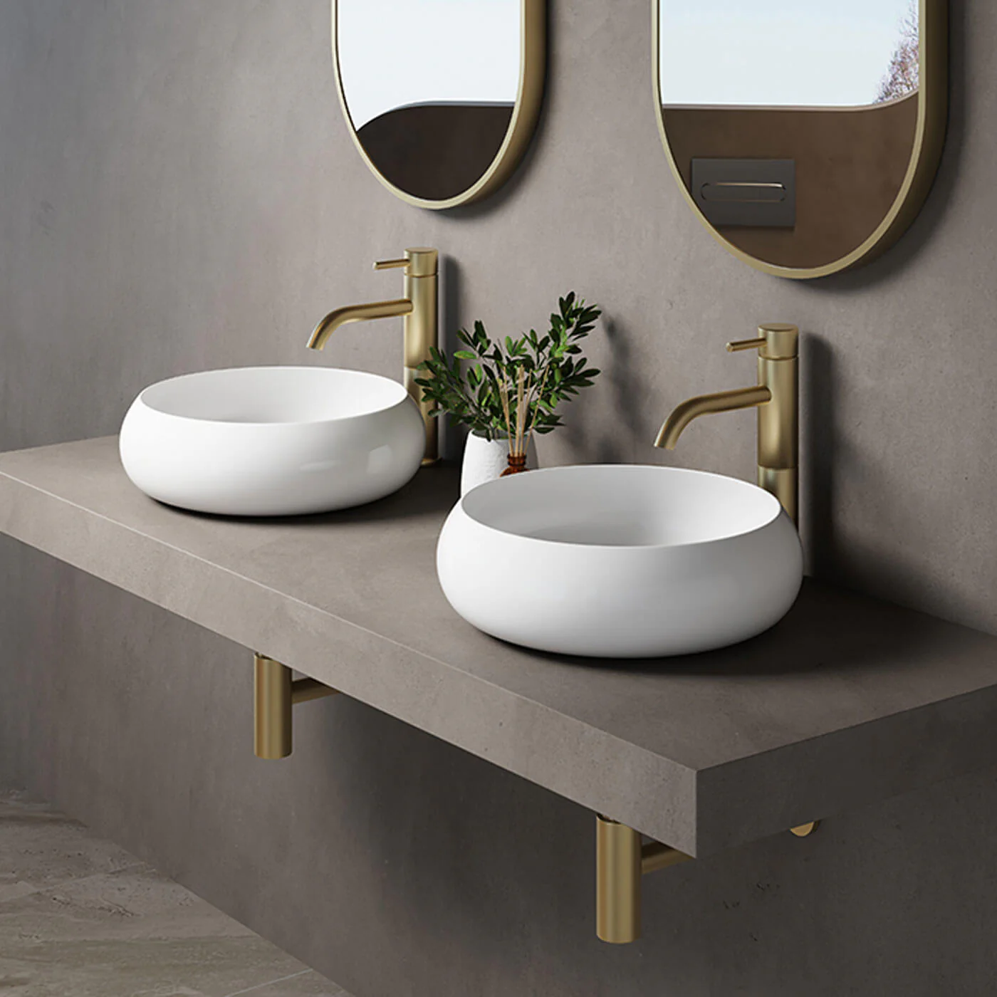 Versilia Round Above Counter Basin 400mm - Image 6