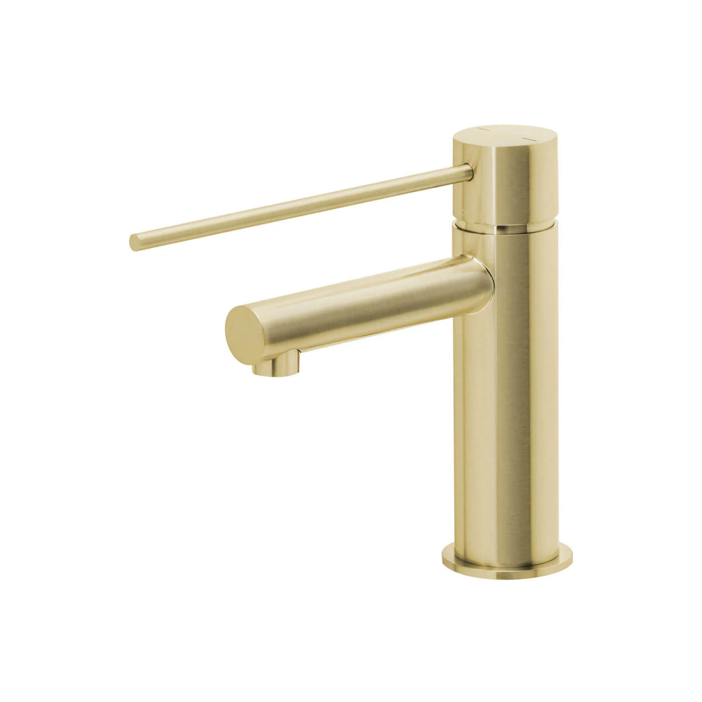 Vivid Slimline Extended Handle Short Basin Mixer - Image 2
