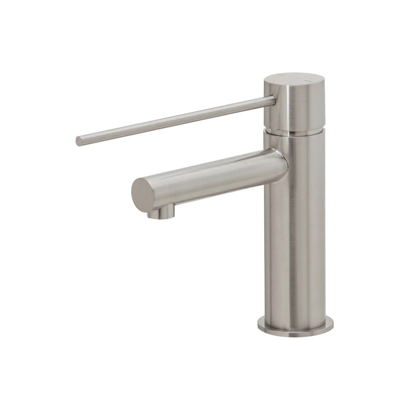 Vivid Slimline Extended Handle Short Basin Mixer - Image 3