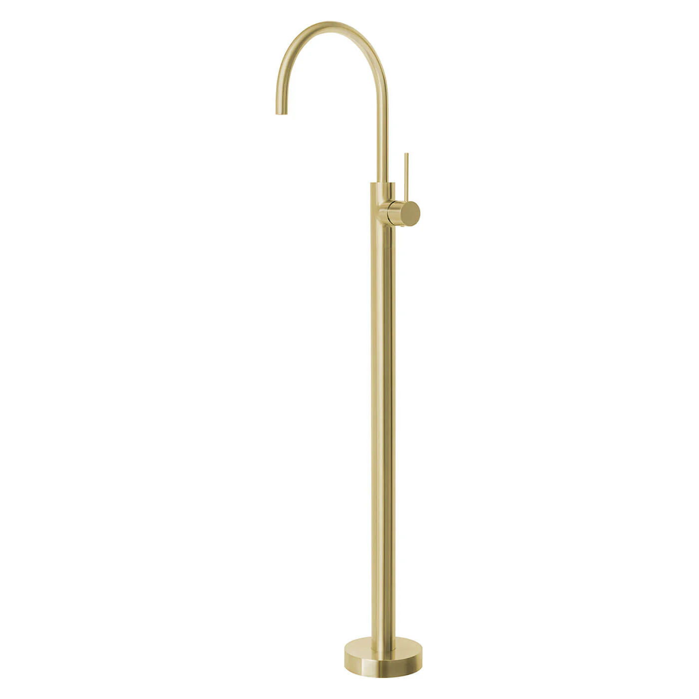Vivid Slimline Floor Mounted Bathtub Spout - Image 2