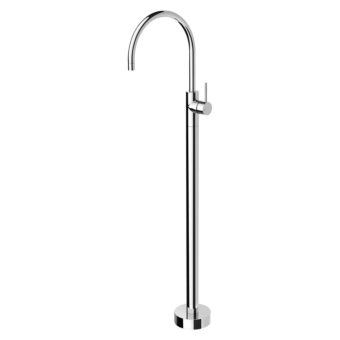 Vivid Slimline Floor Mounted Bathtub Spout - Image 4