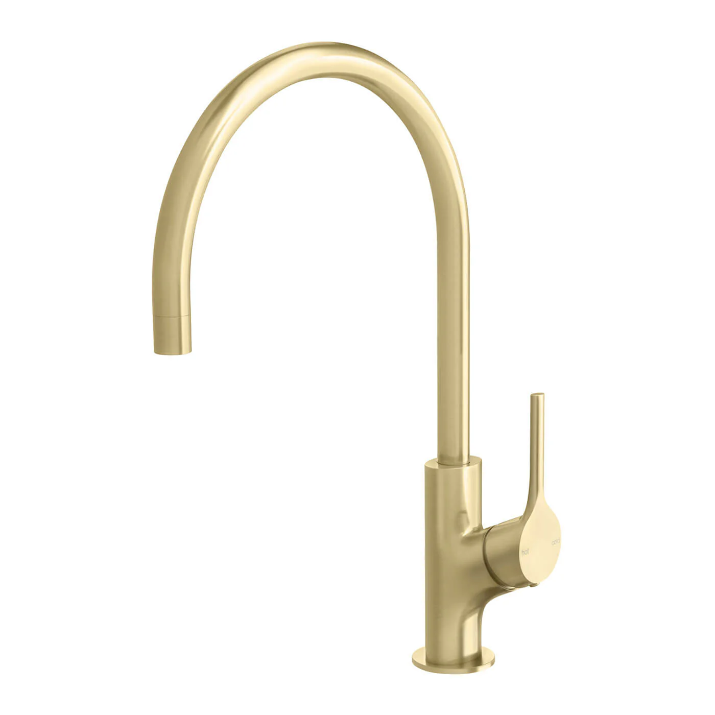 Vivid Slimline Oval Gooseneck Sink Mixer - Image 2