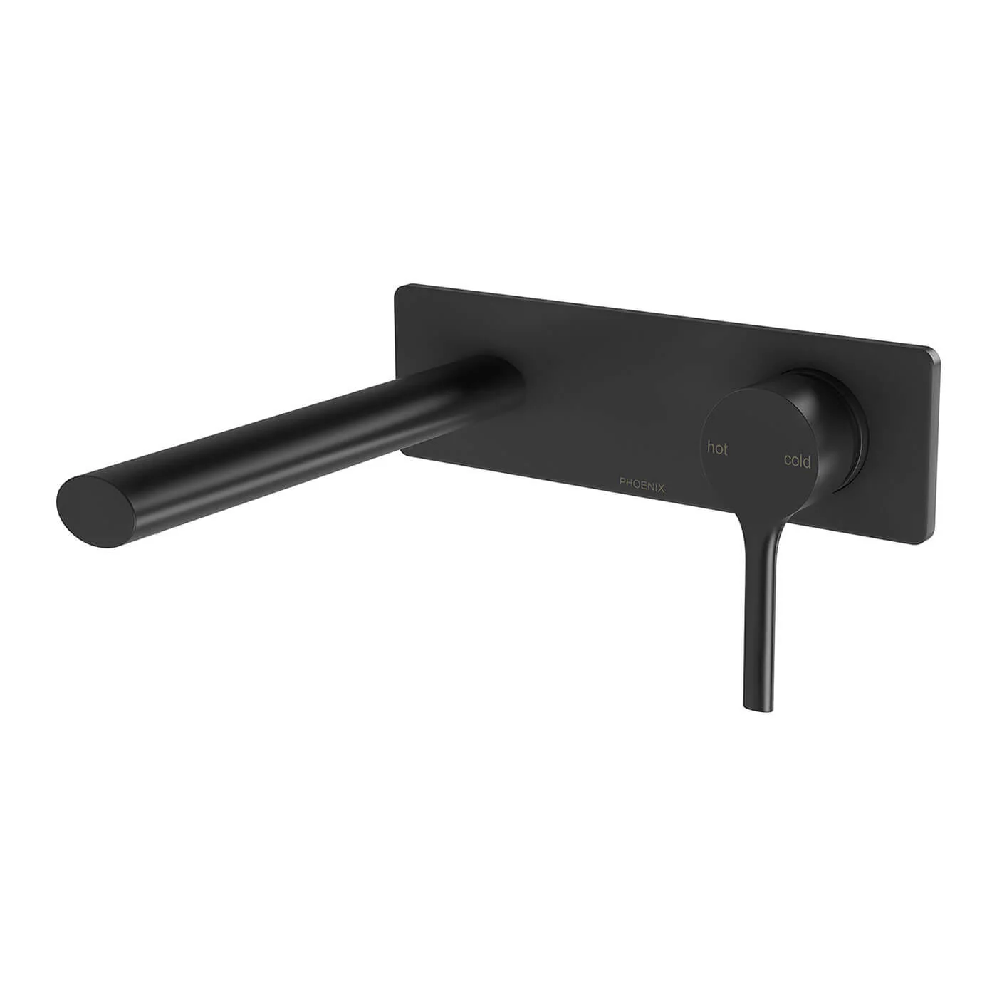 Vivid Slimline Oval Wall Mixer Set 175mm - Image 3