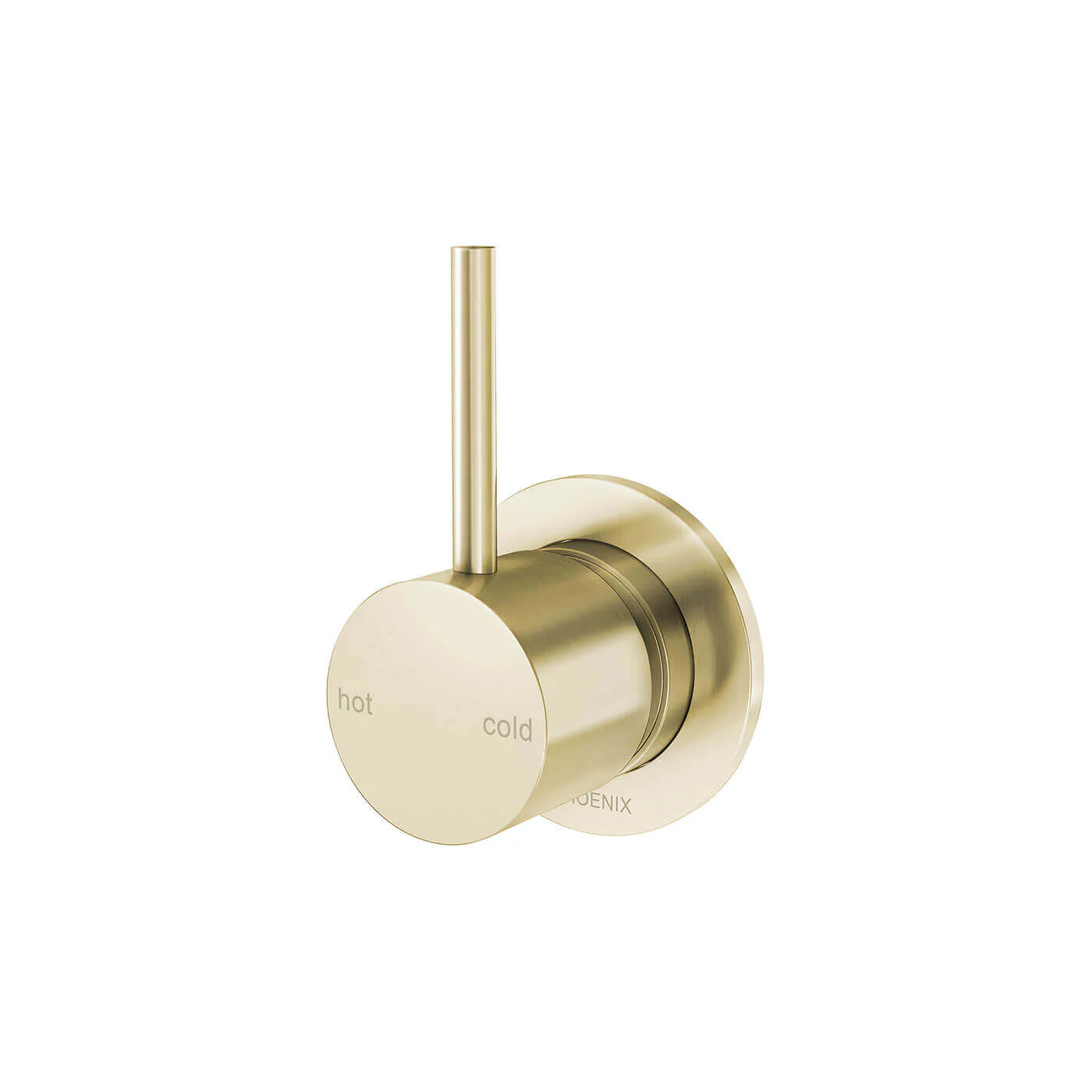 Vivid Slimline Upright Handle Wall Mixer - Image 2