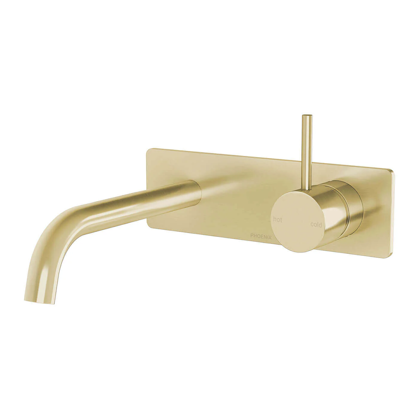 Vivid Slimline Upright Handle Wall Mixer Set - Image 2